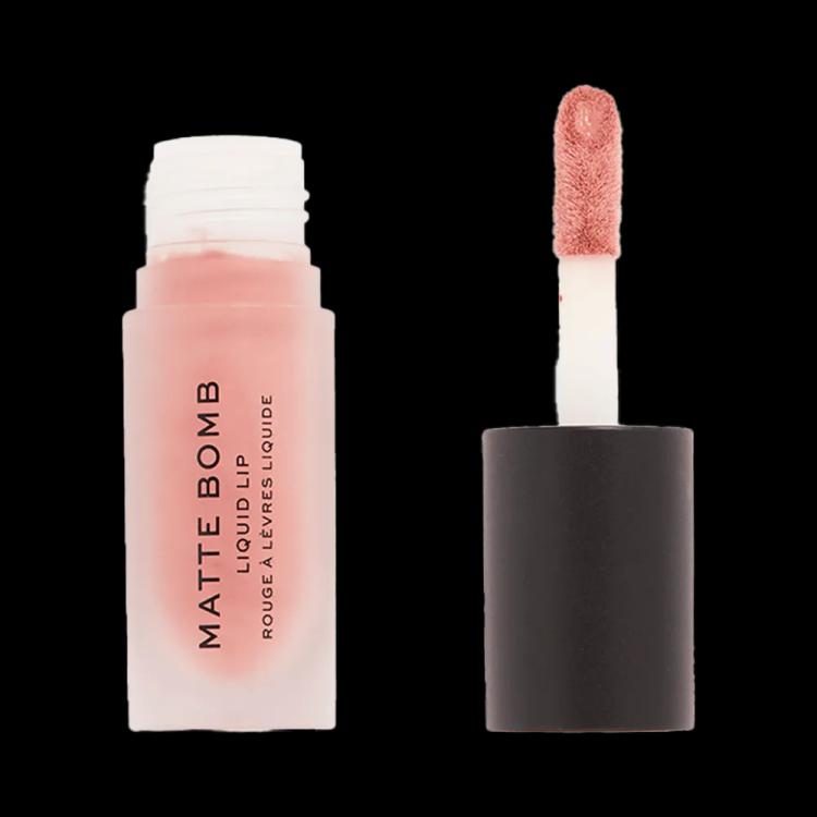 Makeup Revolution Matte Bomb Liquid Lipstick - Nude Magnet