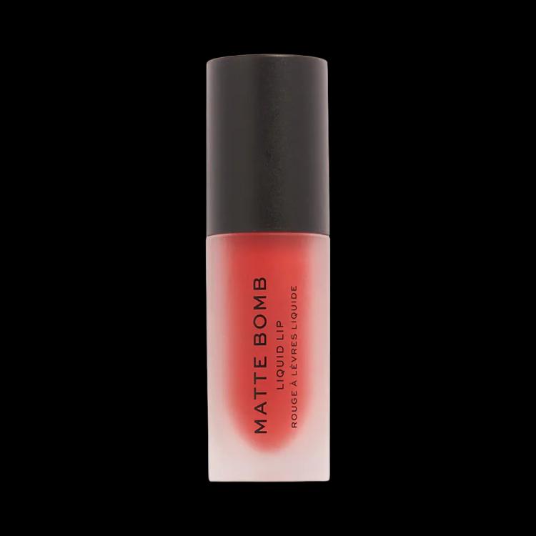 Makeup Revolution Matte Bomb Liquid Lipstick - Lure Red
