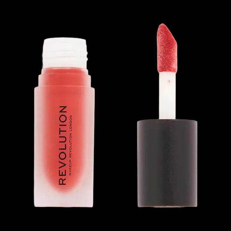 Makeup Revolution Matte Bomb Liquid Lipstick - Lure Red
