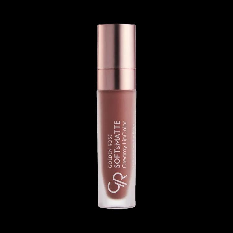 Golden Rose Soft & Matte Creamy Lipcolor - 104 Rustic Brown