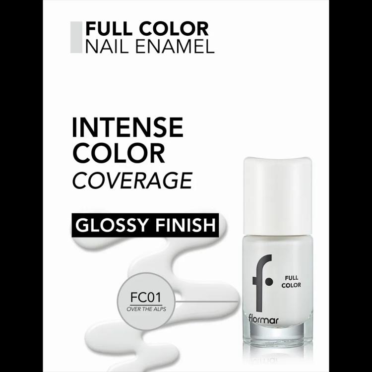 Flormar Full Color Nail Enamel - FC01 (8 ml)