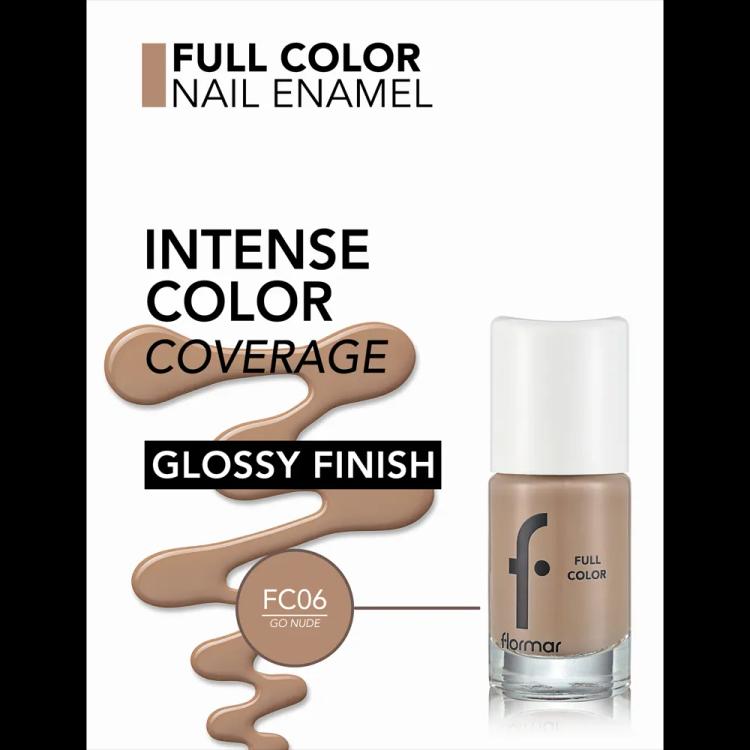 Flormar Full Color Nail Enamel - FC06 (8 ml)