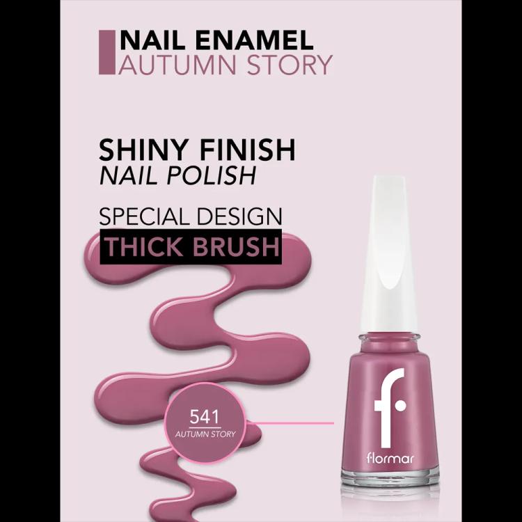 Flormar Nail Enamel - 541 Autumn Story (11 ml)