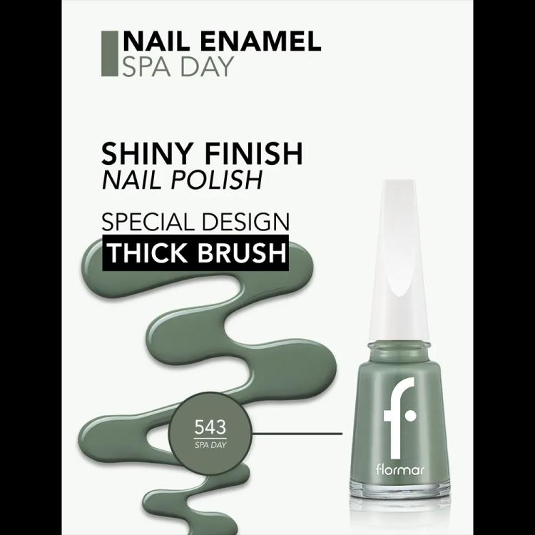 Flormar Nail Enamel - 543 Spa Day (11 ml)