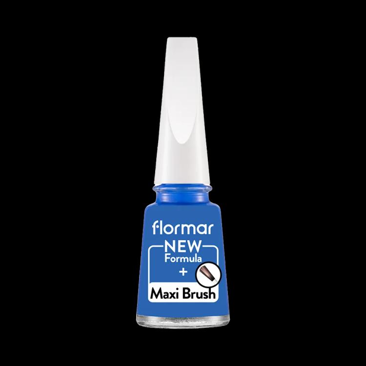 Flormar Nail Enamel - 487 Navy Blue New (11 ml)