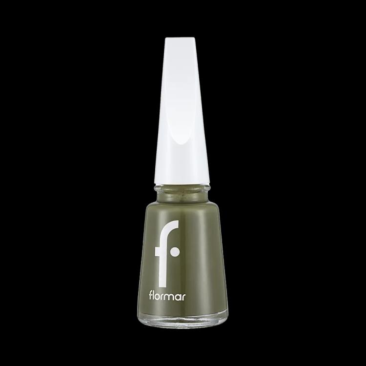 Flormar Nail Enamel - 454 Army Glam New (11 ml)