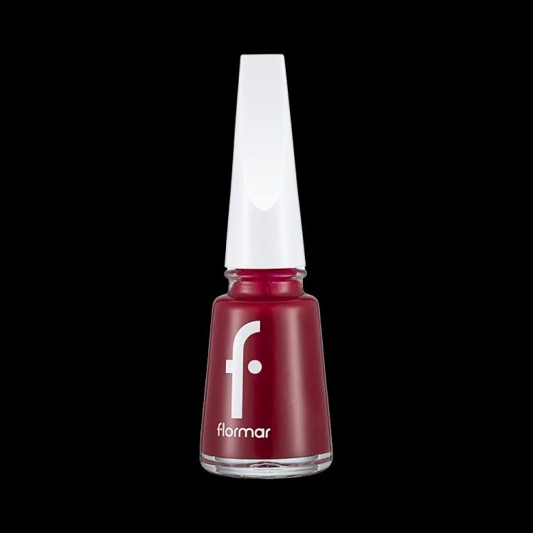 Flormar Nail Enamel - 128 Bordeaux Scream New (11 ml)