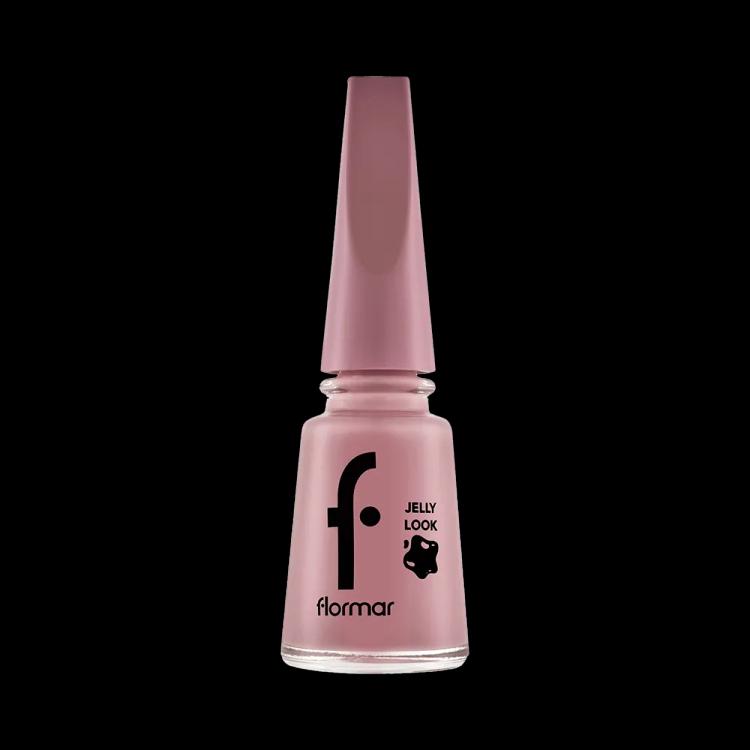 Flormar Jelly Look Nail Enamel - JL53 Drained Rose (11 ml)