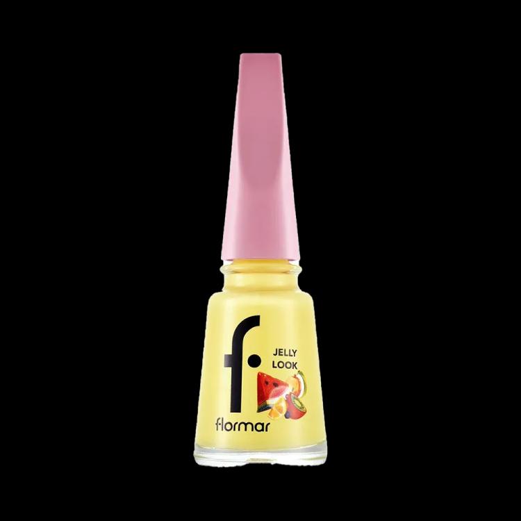 Flormar Jelly Look Nail Enamel - JL102 Sweet Lemon (11 ml)