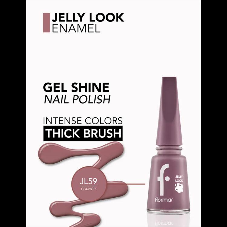 Flormar Jelly Look Nail Enamel - JL59 Country (11 ml)