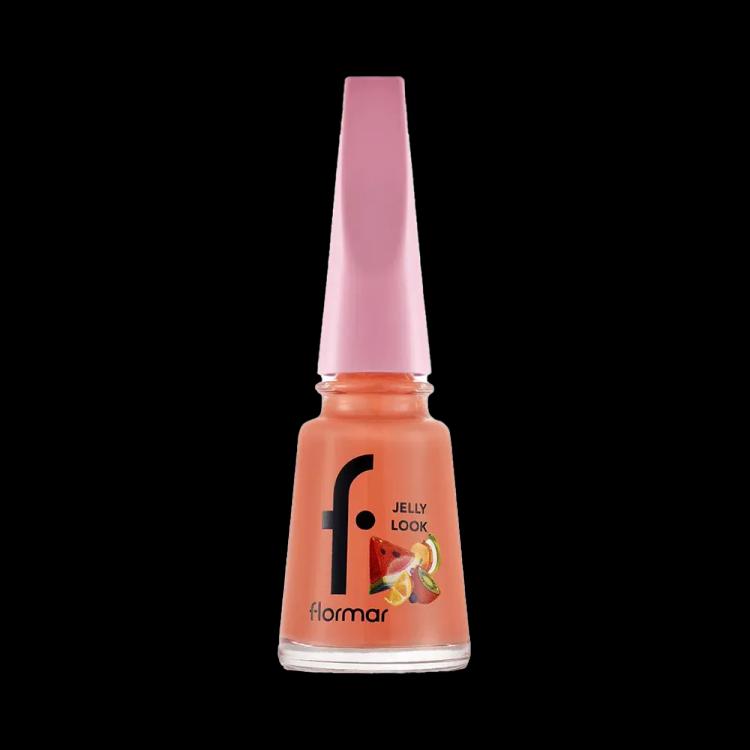 Flormar Jelly Look Nail Enamel - JL99 Juicy Papaya (11 ml)