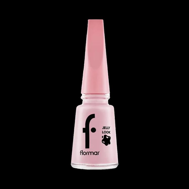 Flormar Jelly Look Nail Enamel - JL27 Milky Pink (11 ml)