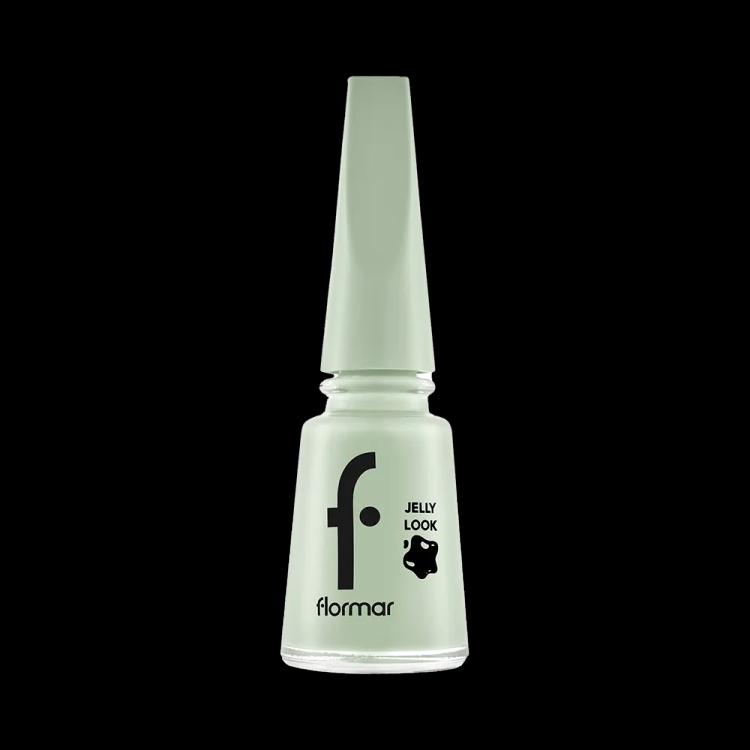 Flormar Jelly Look Nail Enamel - JL84 Hint Of Mint (11 ml)