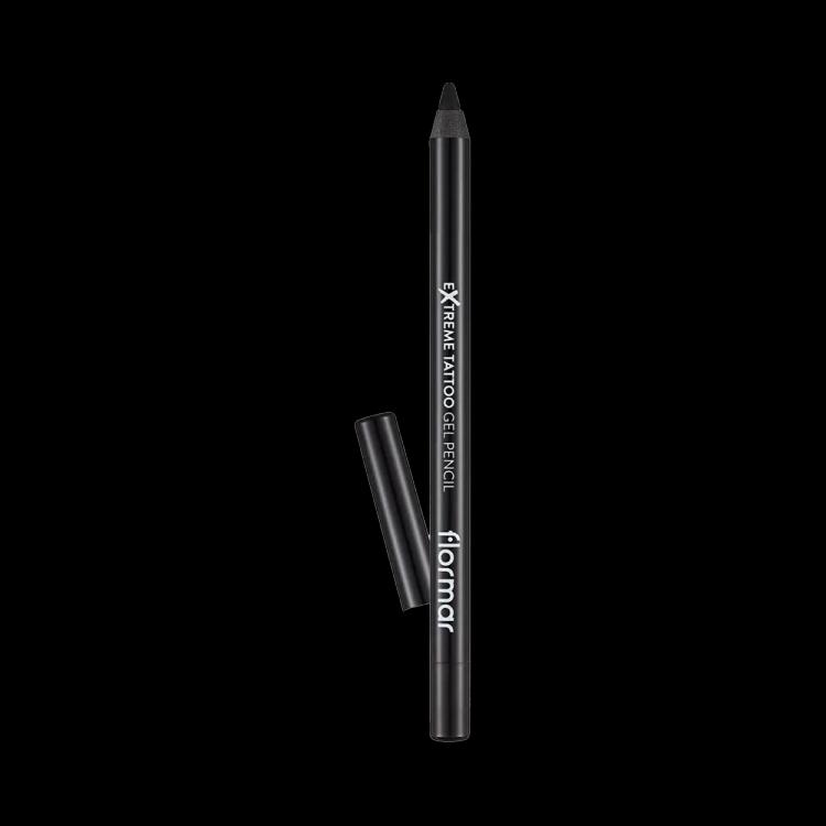 Flormar Extreme Tattoo Gel Pencil - 006 Onyx (1.2 g)