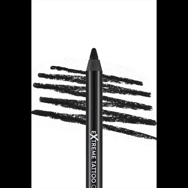 Flormar Extreme Tattoo Gel Pencil - 006 Onyx (1.2 g)