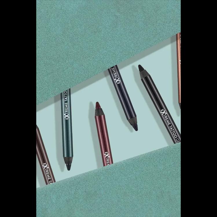 Flormar Extreme Tattoo Gel Pencil - 006 Onyx (1.2 g)