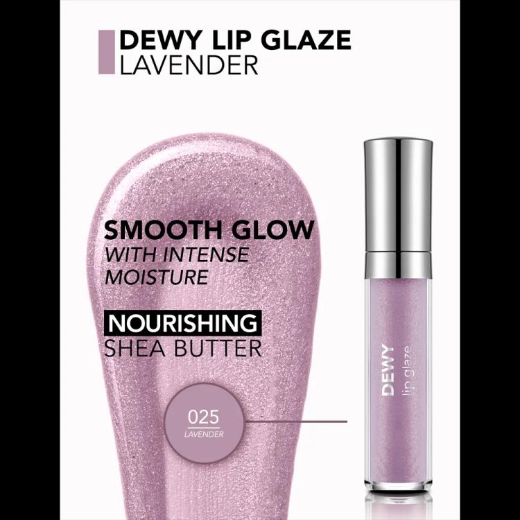 Flormar Dewy Lip Glaze - 025 Lavender (4.5 g)
