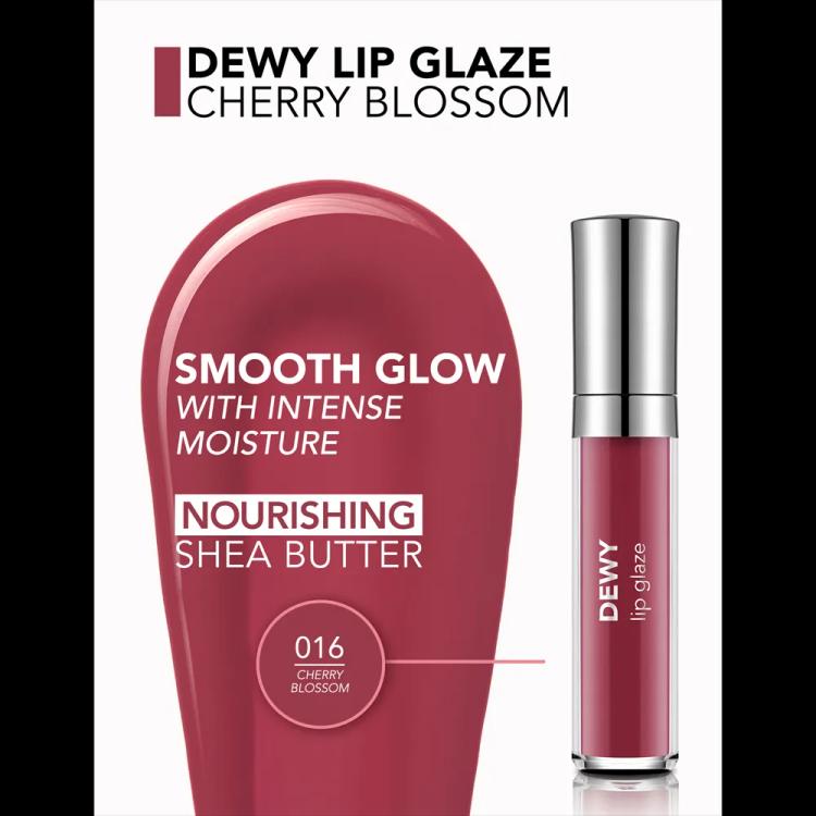 Flormar Dewy Lip Glaze - 016 Cherry Blossom (4.5 g)
