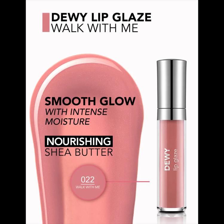 Flormar Dewy Lip Glaze - 022 Walk With Me (4.5 g)