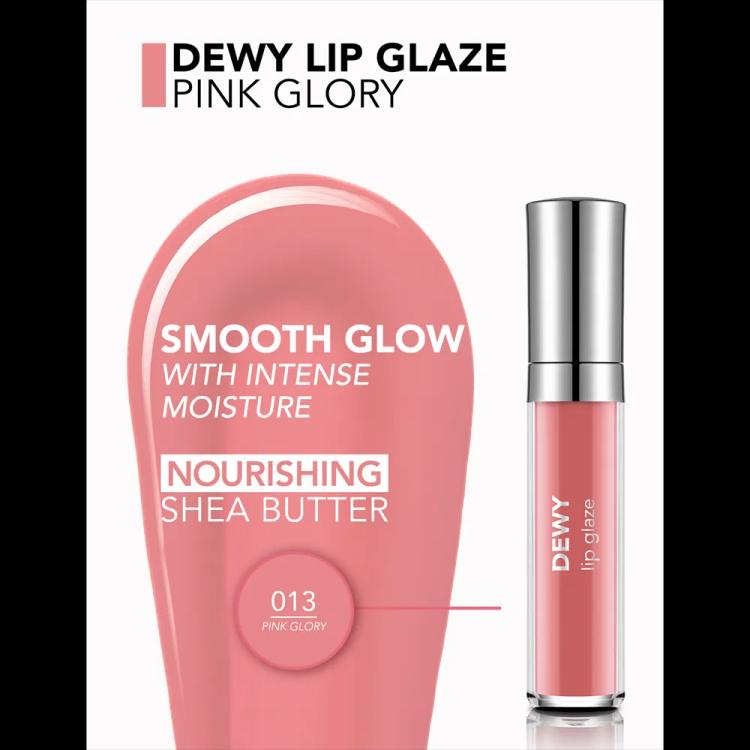Flormar Dewy Lip Glaze - 013 Pink Glory (4.5 g)