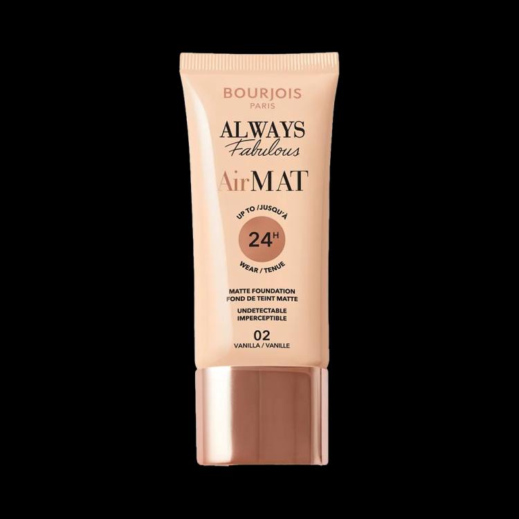 Bourjois Always Fabulous Air Mat Foundation - 02 Vanilla