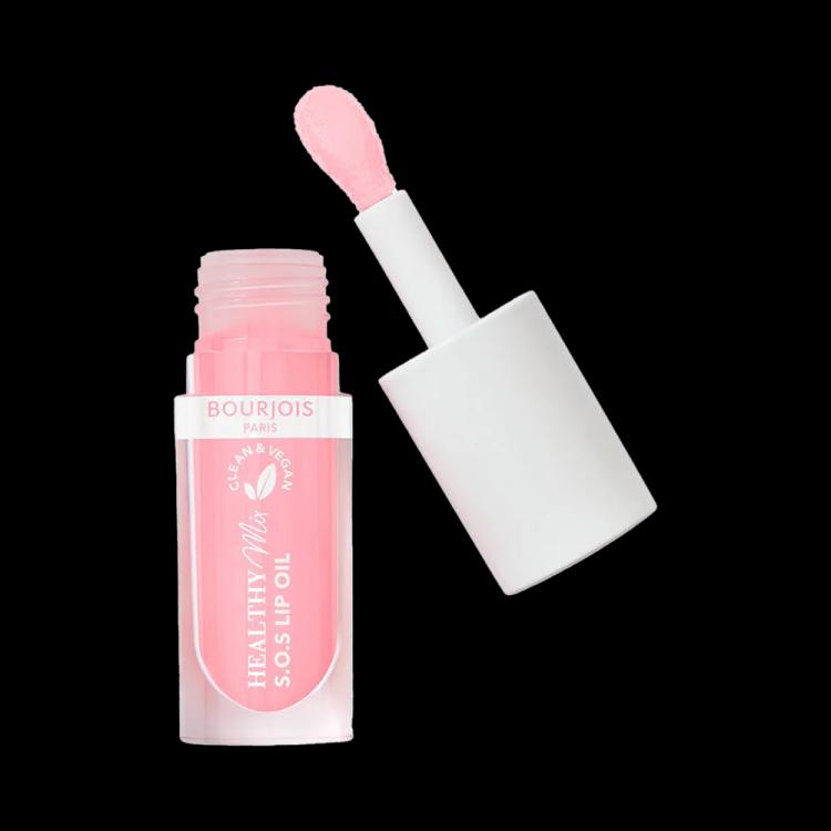 Bourjois Paris Healthy Mix SOS Lip Oil - 01 Softness of Rose