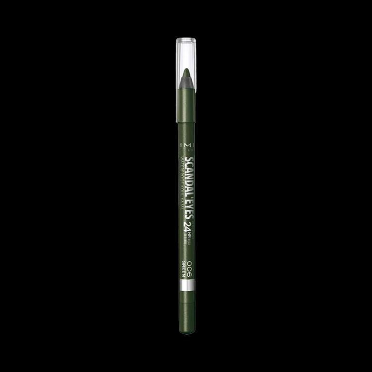 Rimmel London Scandaleyes Waterproof Kohl Kajal - 006 Green