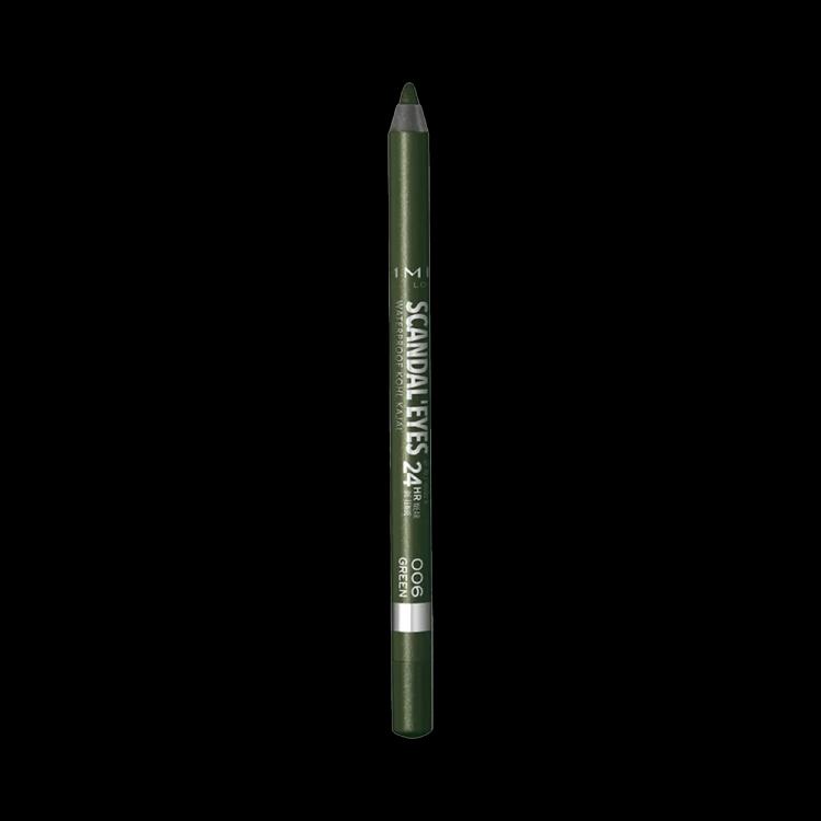 Rimmel London Scandaleyes Waterproof Kohl Kajal - 006 Green