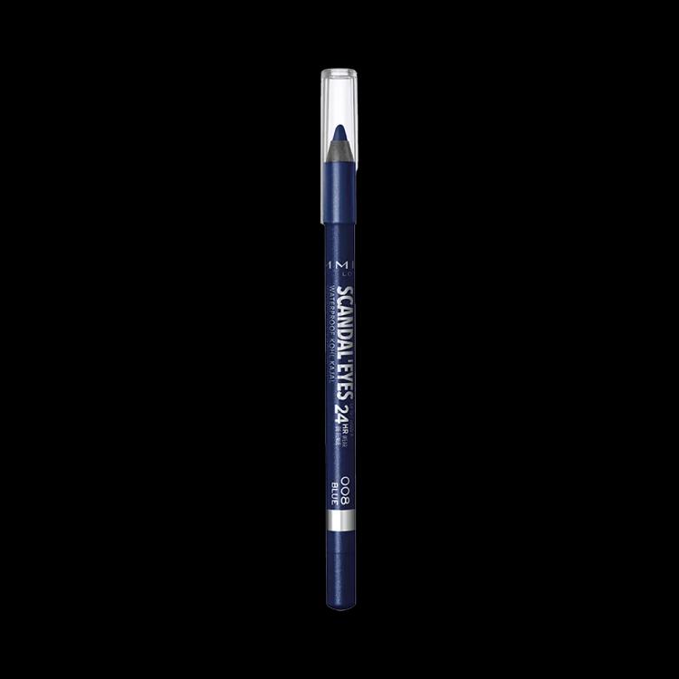 Rimmel London Scandaleyes Waterproof Kohl Kajal - 008 Blue