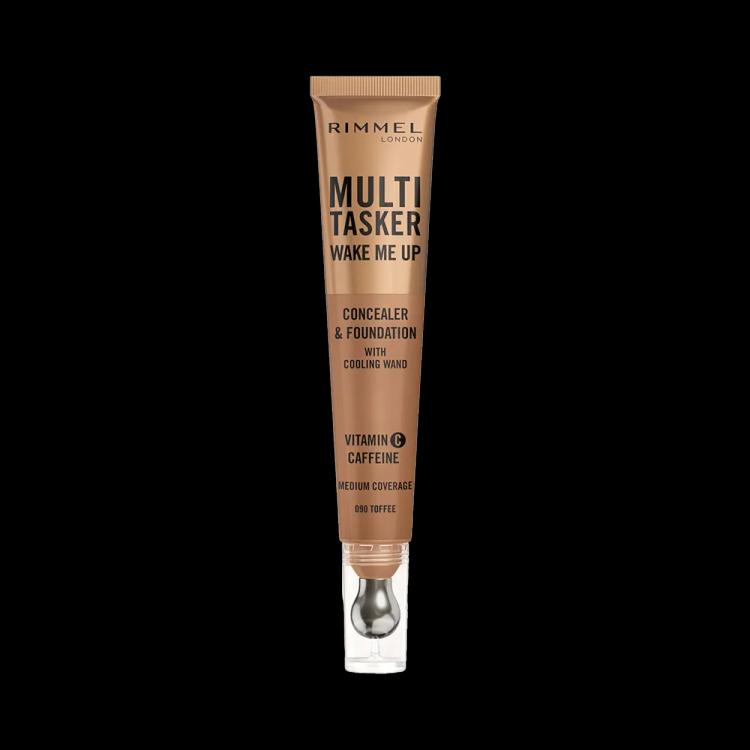 Rimmel London Multi-Tasker Wake Me Up Concealer & Foundation - 090 Toffee