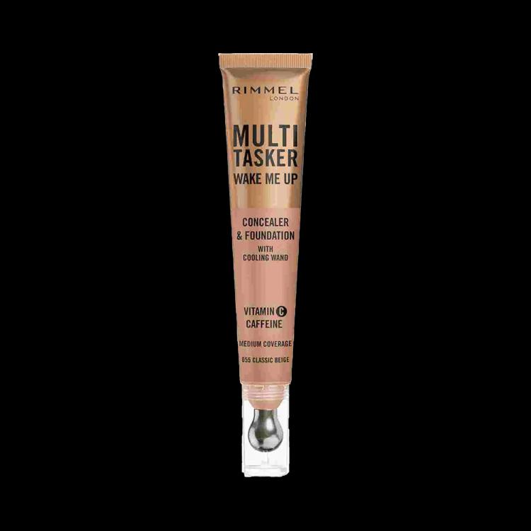 Rimmel London Multi-Tasker Wake Me Up Concealer & Foundation - 055 Classic Beige