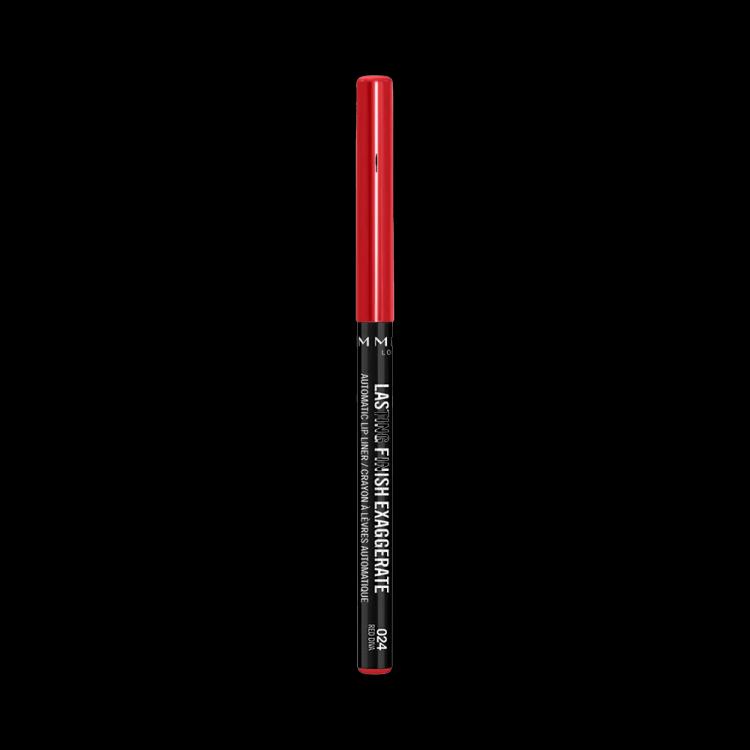 Rimmel London Lasting Finish Exaggerate Automatic Lip Liner - 024 Red Diva