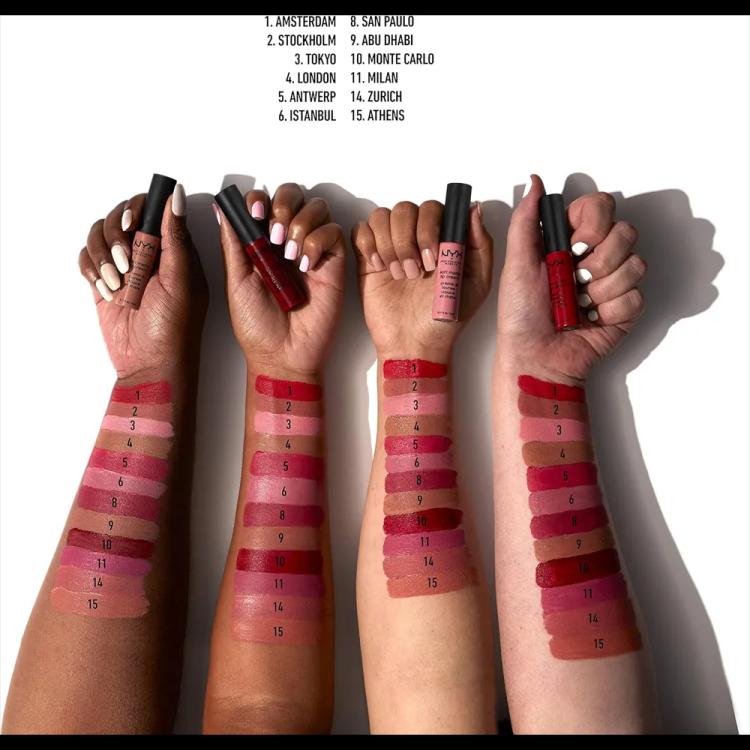 NYX Professional Makeup Lip Cream - Amsterdam