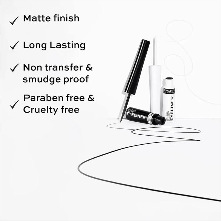 Makeup Revolution Relove Dip Eyeliner - White (5 ml)