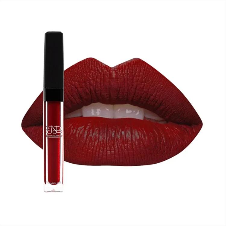 Nora Bo Awadh Waterproof Liquid Lipstick - Dark Flaming