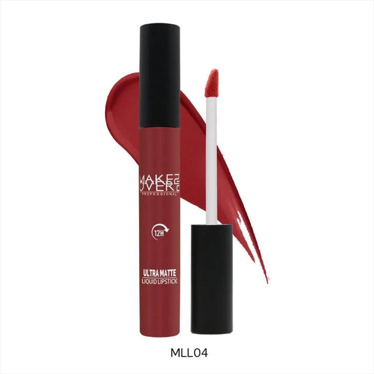 Make Over 22 Ultra Matte Liquid Cream Lipstick - MLL04 (5 ml)