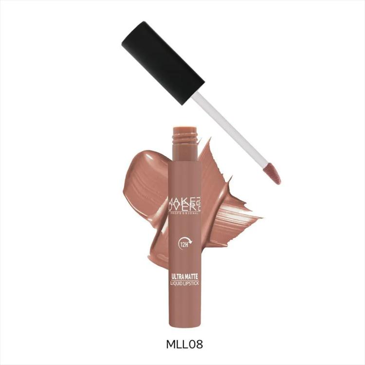 Make Over 22 Ultra Matte Liquid Cream Lipstick - MLL08 (5 ml)