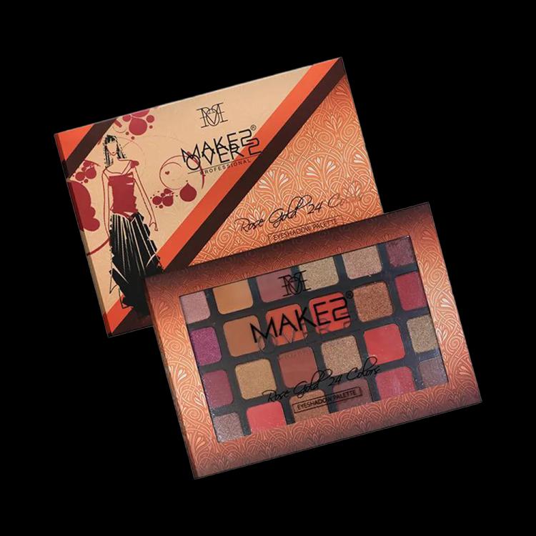 Make Over 22 Rose Gold 24 Color Eyeshadow Palette - M1703
