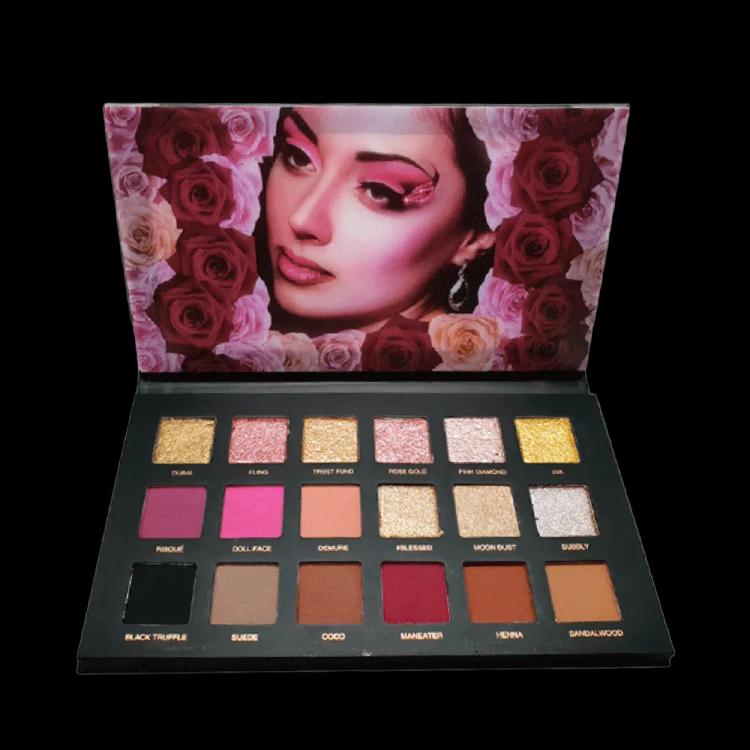 Make Over 22 Rose Gold 18 Colors Eyeshadow Palette - RG002