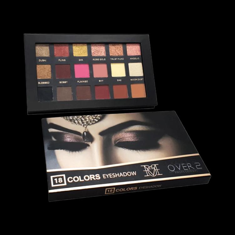 Make Over 22 18 Colors Eyeshadow Palette - M2201