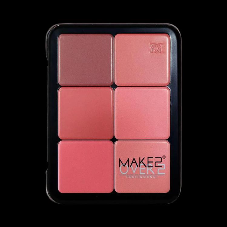 Make Over 22 12-Color Powder Blush Palette - BP01