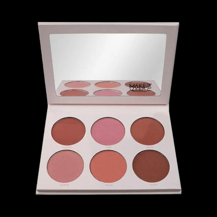 Makeover 22 6-Color Blush Palette - M3201 Candy Chic