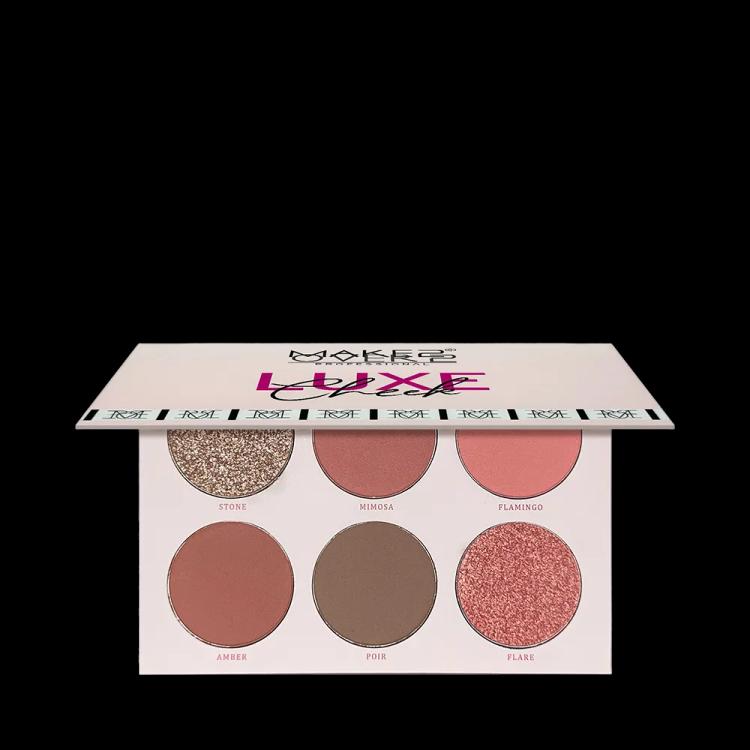 Makeover 22 6-Color Blush Palette - M3204 Luxe Chic