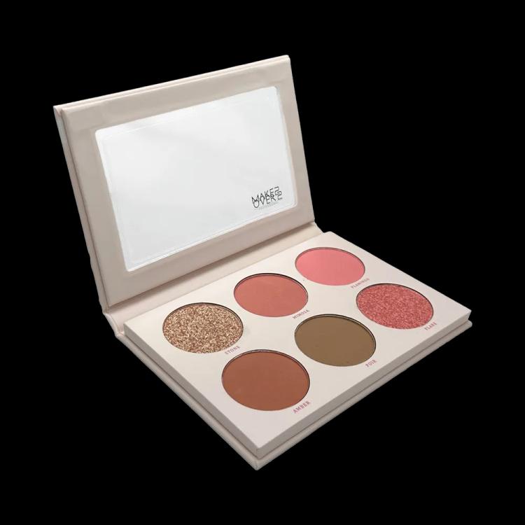 Makeover 22 6-Color Blush Palette - M3204 Luxe Chic