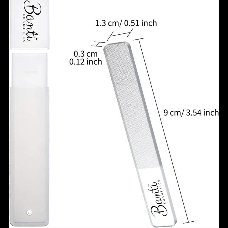 Banti Cosmetics Glass Nail File