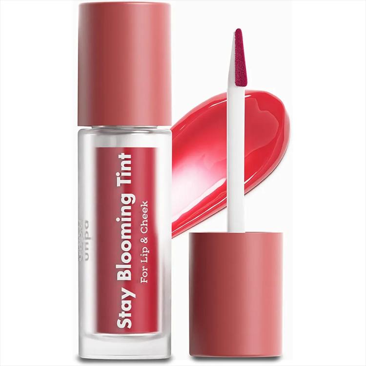 Unpa Bubi Bubi Stay Blooming Tint - 01 Camellia Red