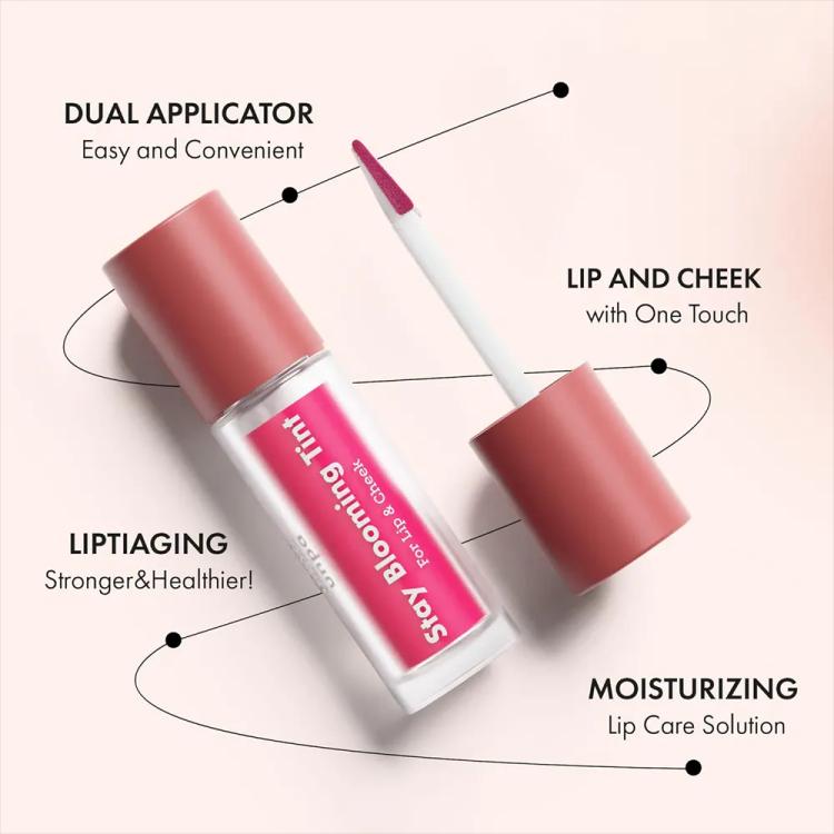 Unpa Bubi Bubi Stay Blooming Tint - 03 Peaonia Pink
