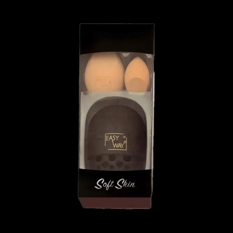 Easy Way Makeup Sponge Set - 3 pcs