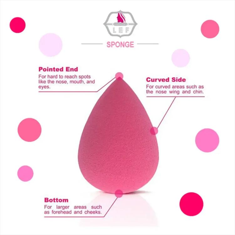LEF Cosmetics Beauty Blender Antibacterial Makeup Sponge