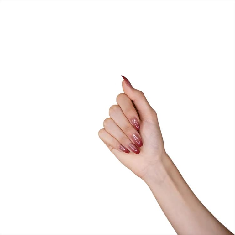 LOCA Press On Nails Coffin Shape - 18 Ombre (24 pcs)